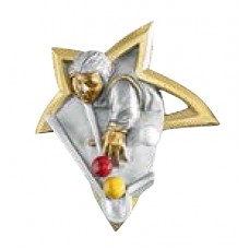 Aplique Estrela Dourada Bilhares